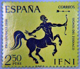 Selo Signos - Sagitrio - Espanha