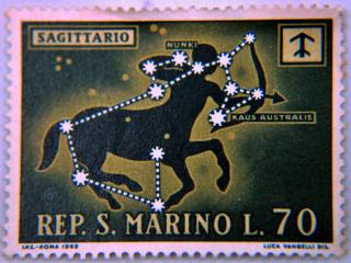 Selo Signos - Sagitrio - San Marino