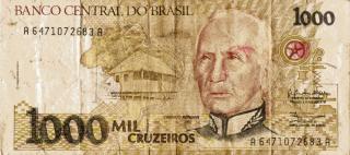 Cdula de 1000 Cruzeiros - Brasil