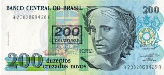 Cédula de 200 Cruzeiros