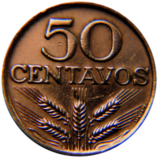 Moeda de 50 Centavos - Portugal