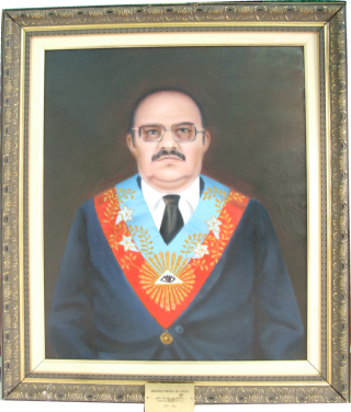 Retrato do Grão-Mestre Dionízio Pereira Souza 