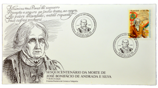 Envelope José Bonifácio de Andrada e Silva