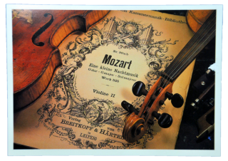 Cartão Postal Mozart - França