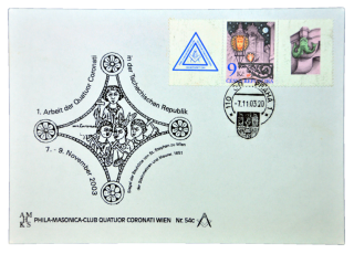 Envelope Maçonaria - República Tcheca