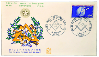 Envelope do Grande Oriente da França