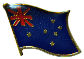 Pin Bandeira Austrlia