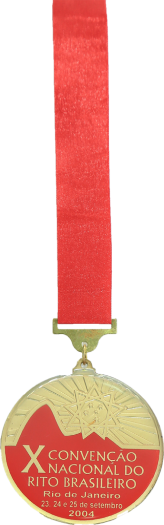 Medalha da X Conveno Nacional do Rito Brasileiro