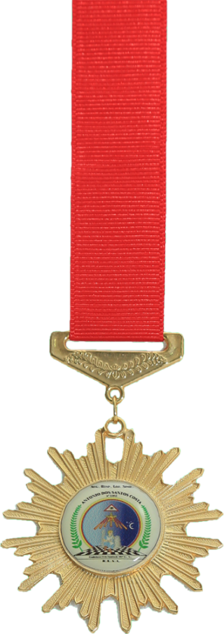Medalha da Loja Manica Antonio Santos Costa n 3162