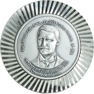 Medalha da Loja Manica Dr. Joo Carlos Ferraro