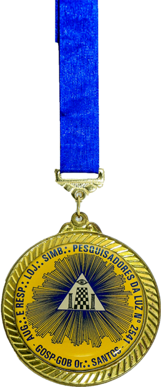 Medalha da Loja Manica Pesquisadores da Luz