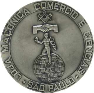 Medalha da Loja Manica Comrcio e Cincias