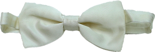 Gravata Borboleta Branca