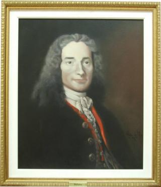 Retrato de Francois Marie Arouet Voltaire