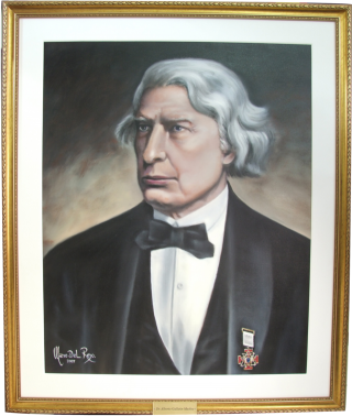 Retrato do Dr. Albert Gallatin Mackey